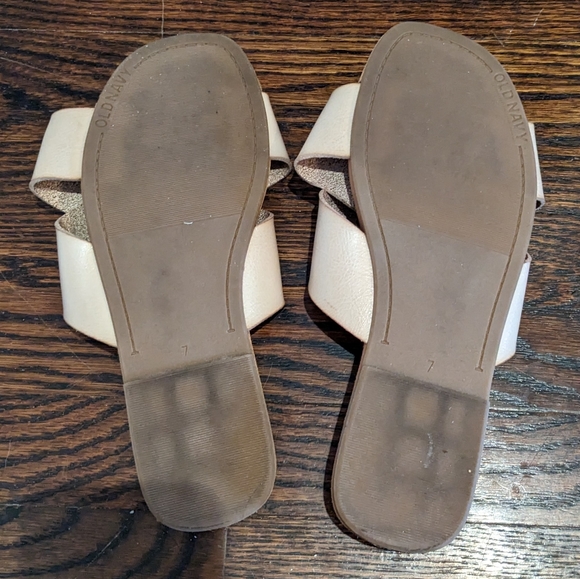 Faux-Leather Cross-Strap Sandals for Women - tan 7 - Picture 6 of 6